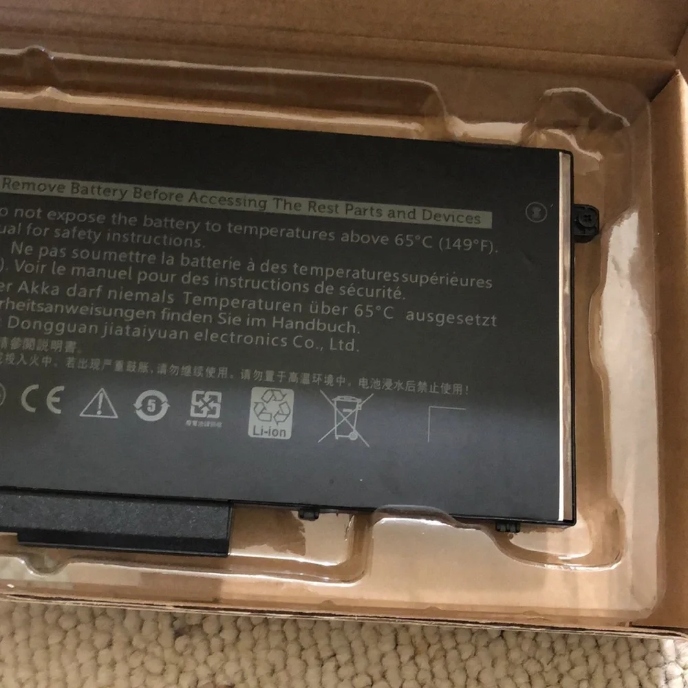 NWT laptop battery replacement for Dell Latitude Inspiron or Precision models